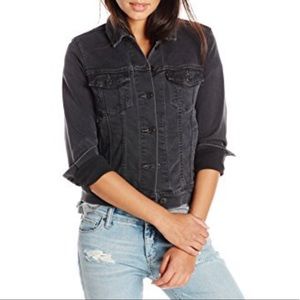 Levi’s original faded black denim jacket